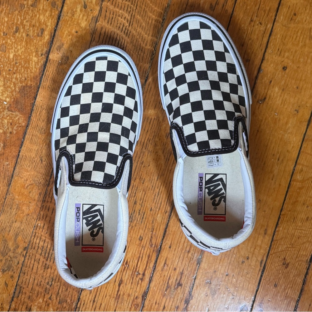 Vans Classic Checkered Slip-On Sneakers